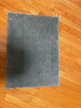 Plush Blue Bath Mat or Accent Mat
